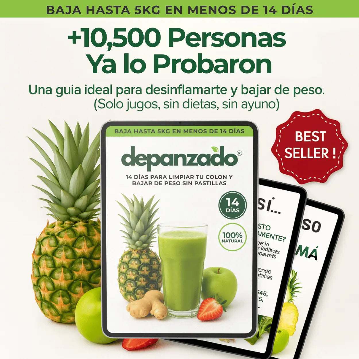 DEPANZADO® - Eliminá Hinchazón y Bajá de Peso en Tiempo Récord