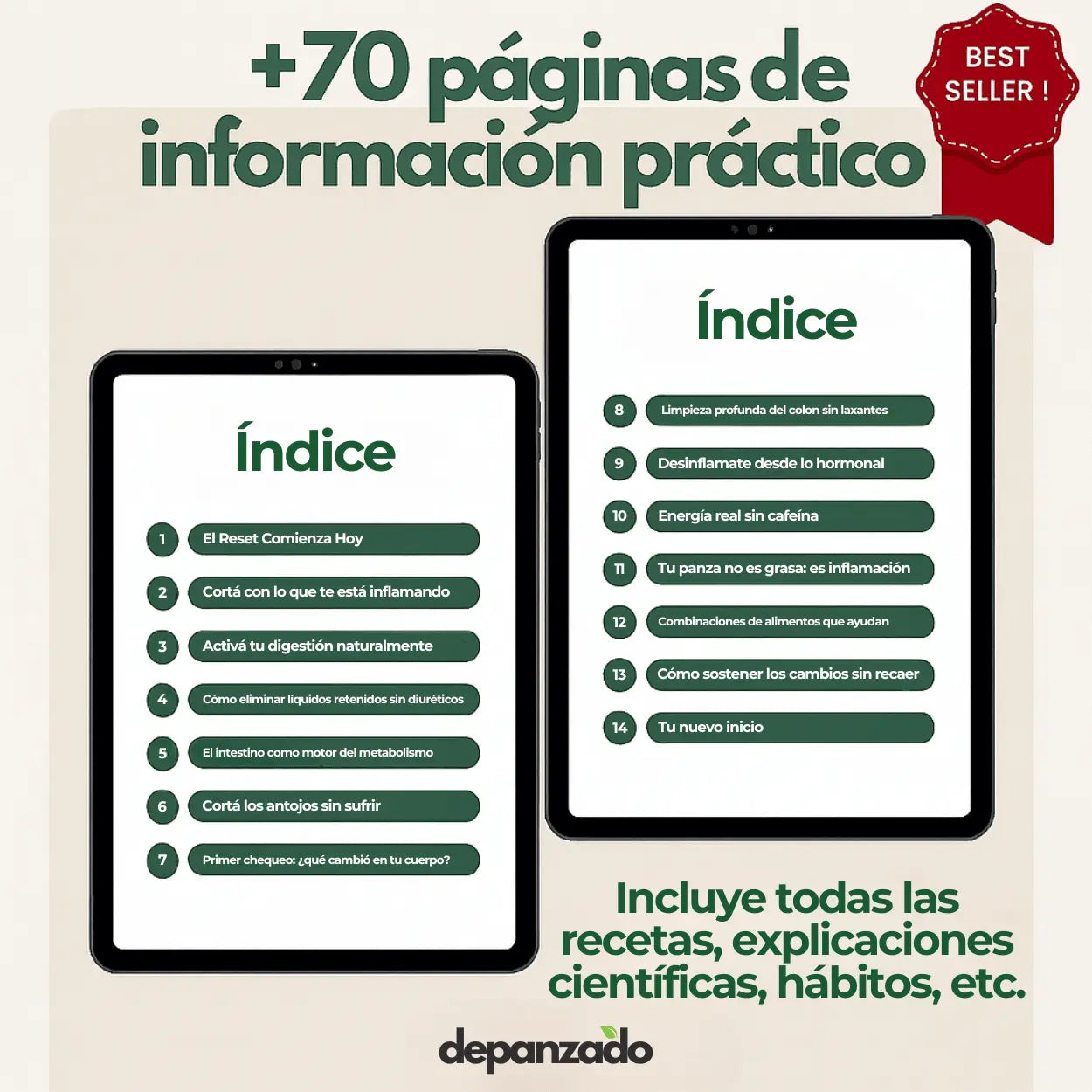DEPANZADO® - Eliminá Hinchazón y Bajá de Peso en Tiempo Récord